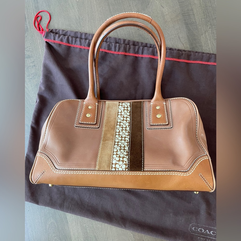 Coach Brown Leather Bag